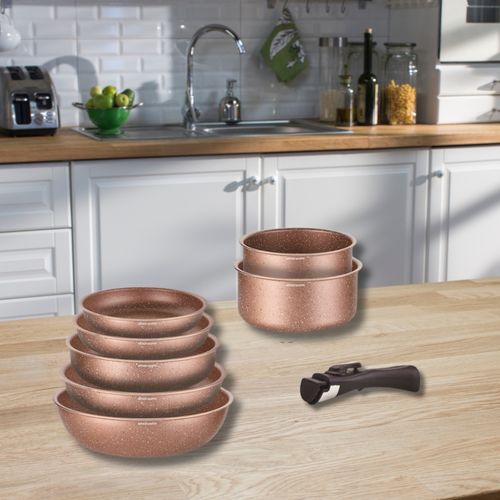 Batterie 18 pièces Terracotta Am5865