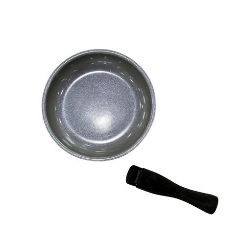 Set De 3 Poeles - Am8866 - Tous Feux Dont Induction - 20/24/28 Cm + 1 Poignée - Revetement Céramique