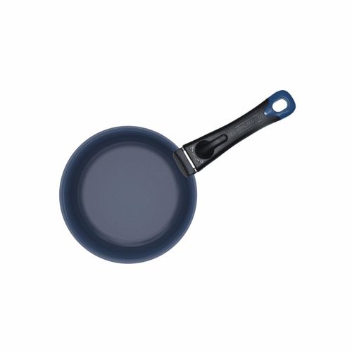 Set De 3 Poêles 20-24-28 Cm Poignée Amovible Bleu  Am2033