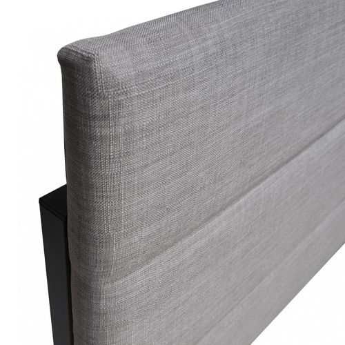 Lit Palermo 140x200 +1 Sommier+2 Tiroirs+1 Tiroir Lit 90x190 / Gris Clair