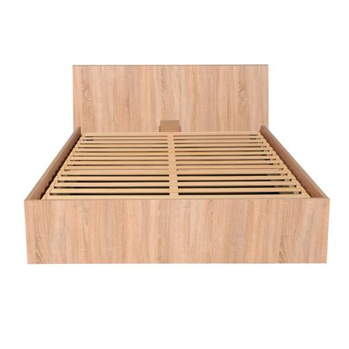 Lit Coffre 160 X 200 Cm - Coloris : Naturel - Elphege