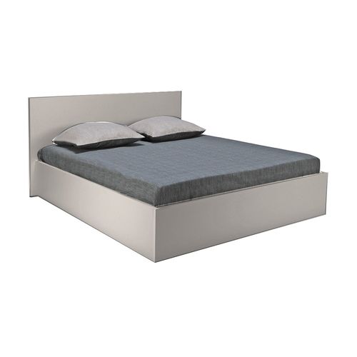 Lit Coffre Madrid 160x200 + 1 Sommier / Gris