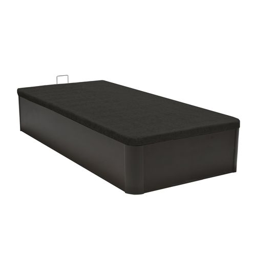 Lit Coffre Spiro 90x200 + 1 Sommier / Noir
