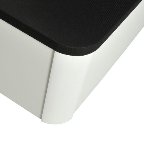 Lit Coffre Spiro 160x200cm + 1 Sommier / Blanc