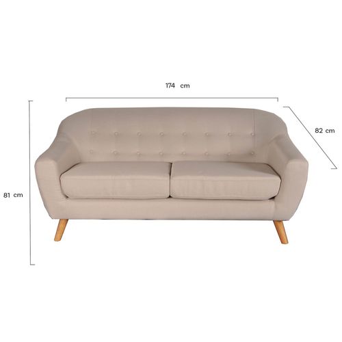 Canapé 3 Places Suvi / Beige