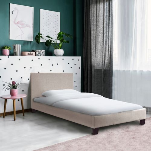 Lit 90x190 Sommier Inclus Dublin Beige