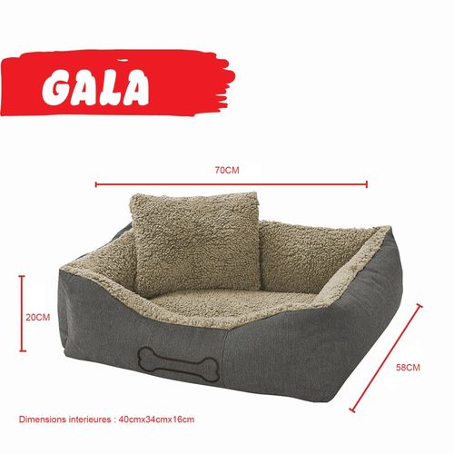 Panier Pour Chien Gala /gris-beige