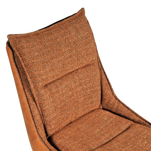 Lot De 2 Chaises Pivotantes De Salle à Manger Java / Brun Brique