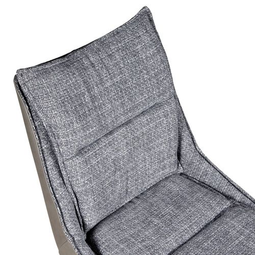 Lot De 2 Chaises Pivotantes De Salle à Manger Java / Gris Foncé