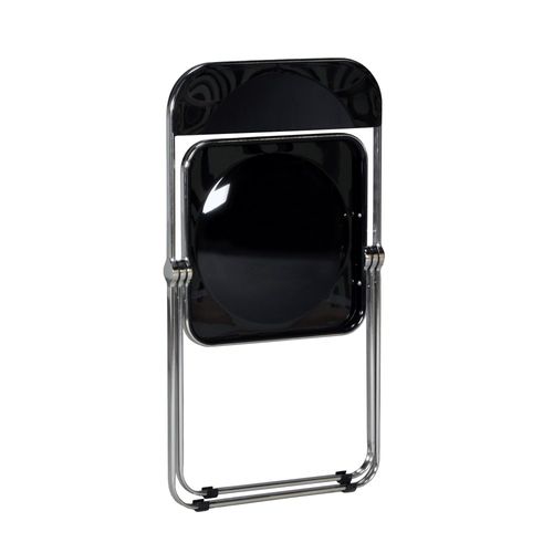 Lot De 4 Chaises Pliantes De Salle à Manger Eva / Noir