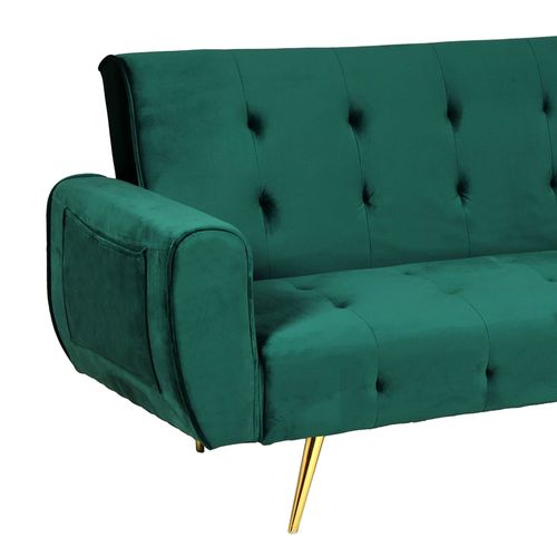 Canapé Convertible 3 Places Odin / Vert