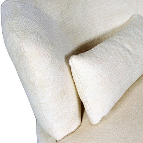 Fauteuil Pivotant De Salon Arno, Blanc