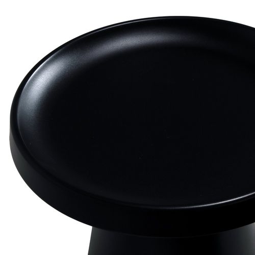 Lot De 2 Tables Basses Rondes Lotus/ Noir