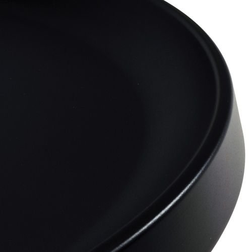 Lot De 2 Tables Basses Rondes Lotus/ Noir