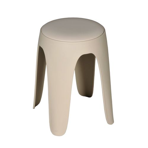 Lot De 2 Tabourets Empilables Tom / Beige