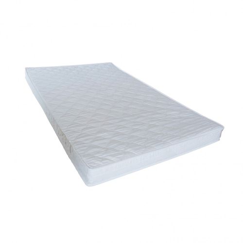 Lit Atlanta 140x190 Cm + 1 Sommier + 1 Matelas Iris / Blanc