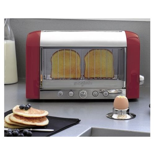 Magimix Toaster Vision Fente Extra-large Rouge 11540