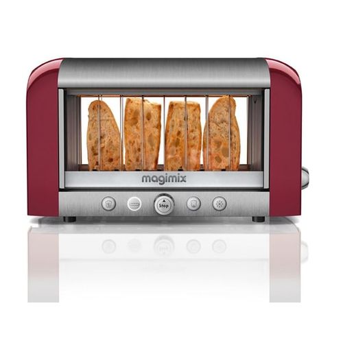 Magimix Toaster Vision Fente Extra-large Rouge 11540