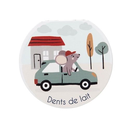 Boite à Dents De Lait Voiture En Bois