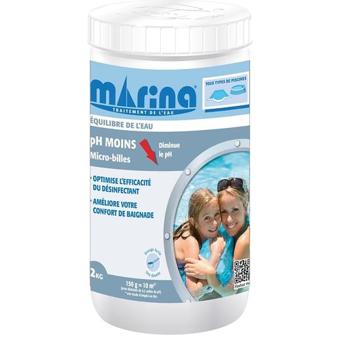 Marina Équilibre De L'eau- Ph Moins Micro-billes 2kg
