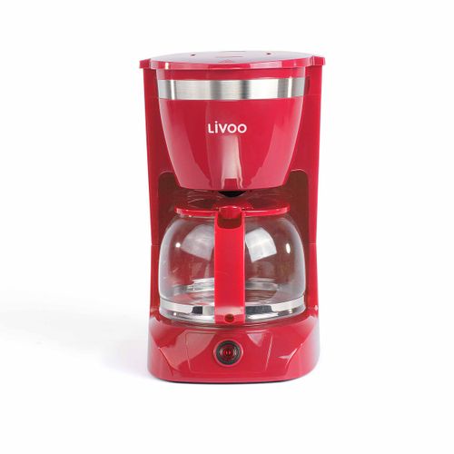 Cafetière Filtre 12 Tasses 800w Rouge - Dod163r