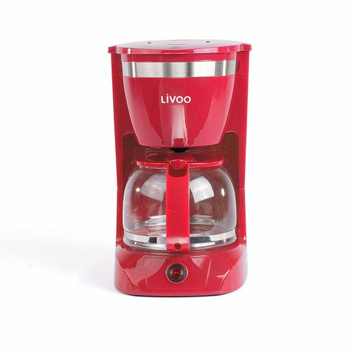 Cafetière Filtre 12 Tasses 800w Rouge - Dod163r