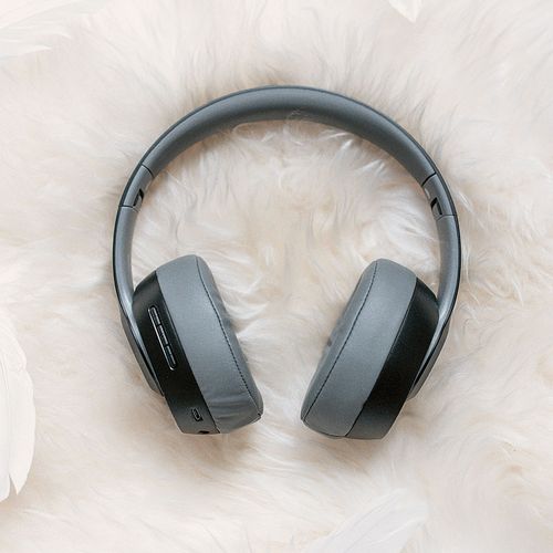 Casque Bluetooth Sans Fil Noir - Tes227n
