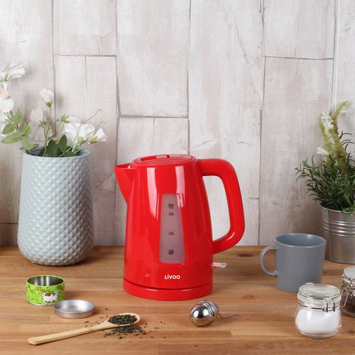 Bouilloire Sans Fil Électrique - DOD184R rouge