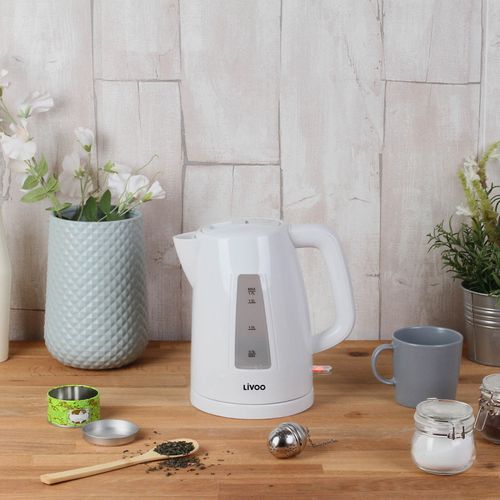 Bouilloire Sans Fil Électrique DOD184W blanc