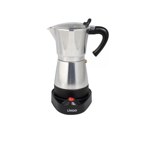 Cafetière Italienne Électrique 6 Tasses Argent - Dod117a