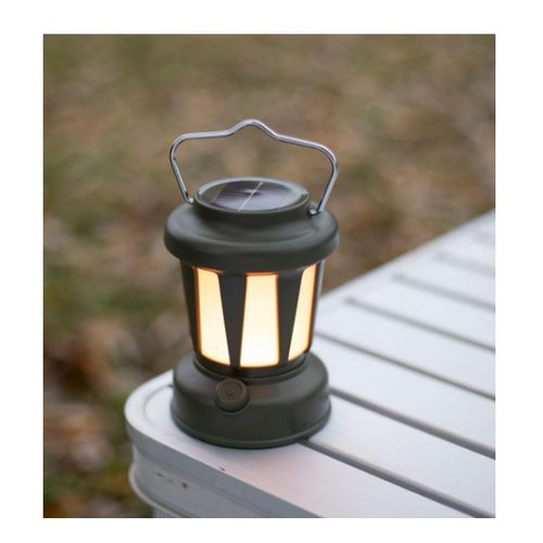 Lampe Solaire Rechargeable Gris - Sep145g