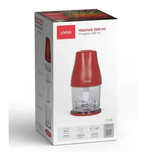 Hachoir 0.3 L Rouge - Dop244r