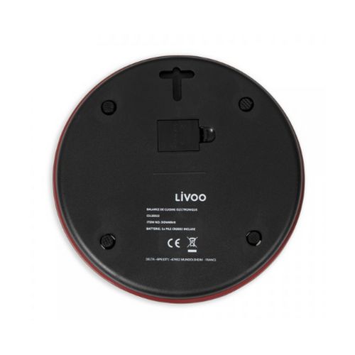 Balance De Cuisine Électronique 5kg Rouge Chilli - Dom494r