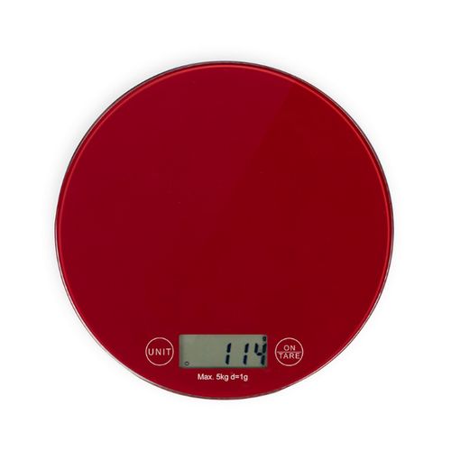 Balance De Cuisine Électronique 5kg Rouge Chilli - Dom494r