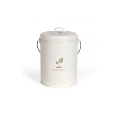 Seau à Compost De Cuisine Crème 6l - Mes154c