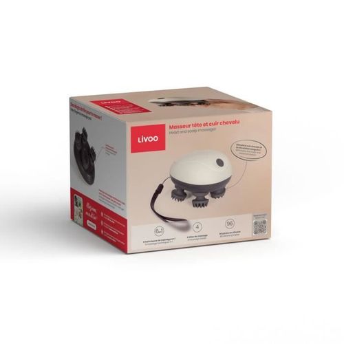 Masseur De Tête Et Cuir Chevelu 5w Crème - Dos202