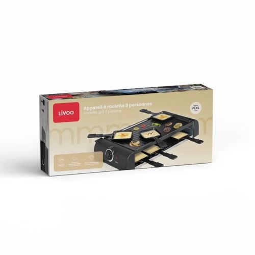 Appareil à Raclette 8 Personnes 1300w - Doc312
