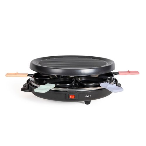 Appareil à Raclette 6 Personnes 800w - Doc207p