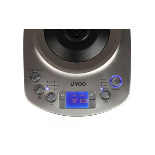 Bouilloire Sans Fil 1.7l 2000w Verre/gris - Dod209