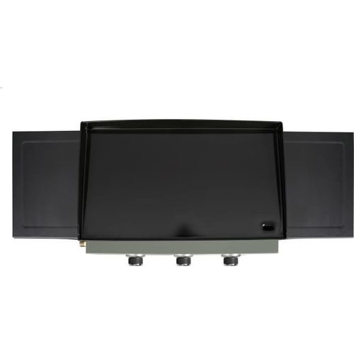 Plancha Gaz 7500w Plaque Acier Émaillé 62x34,5cm - Doc326