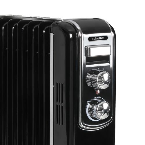 Radiateur Bain D'huile 2000w Noir - Schv709n