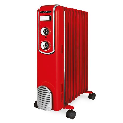 Radiateur Bain D'huile 2000w Rouge - Schv709r