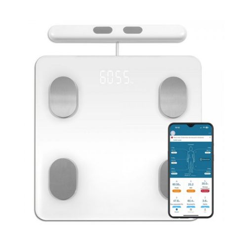 Pèse personne Impédancemètre Connecté 180kg/10g - Dom531w
