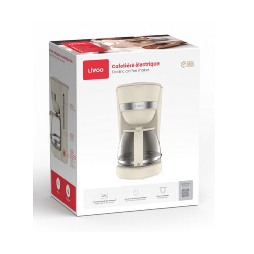 Cafetière Filtre 12 Tasses 1.25l 750w - Dod200c