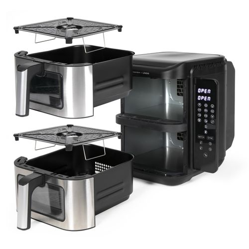 Friteuse Sans Huile 2 X 5.5l 2800w - Doc344co