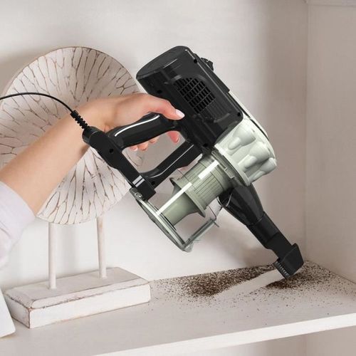 Aspirateur Balai Avec Fil 600w 0.55l Vert - Doh142v