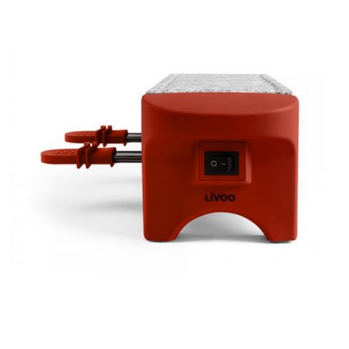 Appareil à Raclette 2 Personnes 350w Rouge - Doc156ro