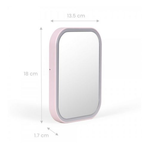 Miroir Lumineux 2.2w Rose - Dos224p