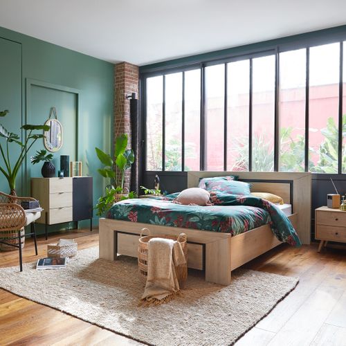 Bougie cylindrique H11 cm - Noir