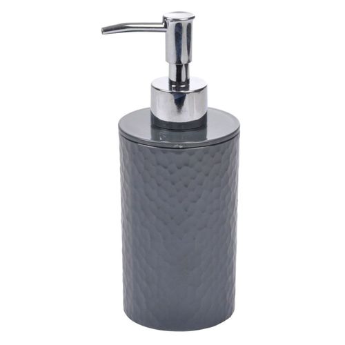 Distributeur De Savon Martelé "urban" 19cm Anthracite